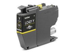 Brother LC-421XLY Geel 11,0ml (100% Comp. Chip)