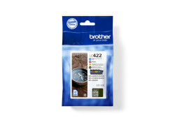 Brother LC-422 Value Pack 4x 550 pagina&#039;s (Origineel)