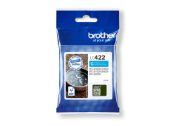 Brother LC-422XLC Cyaan 20,0ml (100% Comp. Chip)