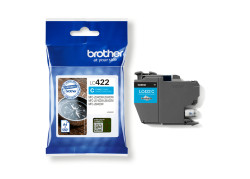 Brother LC-422XLC Cyaan 20,0ml (100% Comp. Chip)