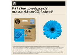 HP No.924e Cyaan EvoMore 800 pagina`s (Origineel)