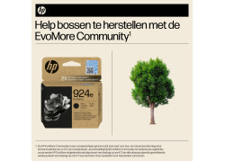 HP No.924e Zwart EvoMore 1.000 pagina`s (Origineel)