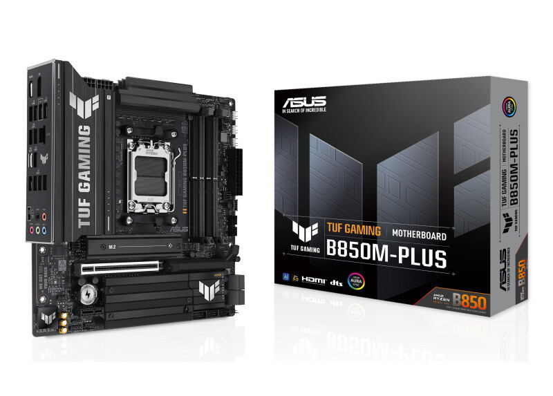 ASUS AM5 B850M-PLUS TUF GAMING - DDR5/3xM.2/DP/HDMI/ÂµATX