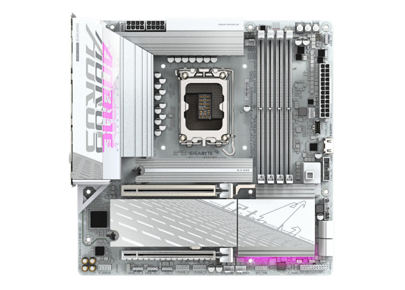 Gigabyte 1851 B860M AORUS ELITE WIFI6E ICE - DDR5/3xM.2/