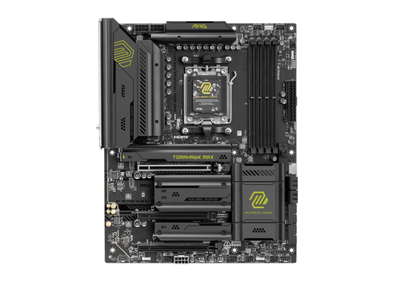 MSI AM5 B850 MAG TOMAHAWK MAX WIFI - DDR5/4xM.2/HDMI MSI AM5 B850 MAG TOMAHAWK MAX WIFI - DDR5/4xM.2/HDMI