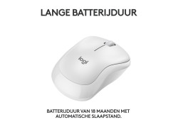 Logitech M240 Silent Optical USB Wit Retail Wireless