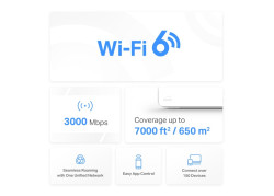 MERCUSYS Mesh HALO H80X - AX3000 Gigabit set van 3