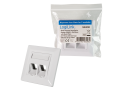 Inbouwdoos 2xKeystone Module LogiLink Signal Wit