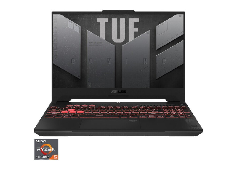 ASUS 15,6" R5-7/16GB/512GB/FHD 144Hz/4060 8GB/NoOS ASUS 15,6" R5-7/16GB/512GB/FHD 144Hz/4060 8GB/NoOS