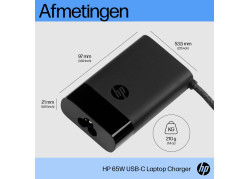 Power Adapter 65W HP USB-C