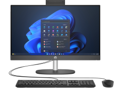HP All-in-One 24" N/16GB/512GB/FHD IPS/W11 Pro Zwart