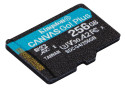 SDXC Card Micro 256GB Kingston U3 V30 A2 Canvas Go! Plus
