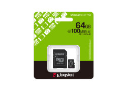 SDXC Card Micro 64GB Kingston UHS-I Canvas Select Plus