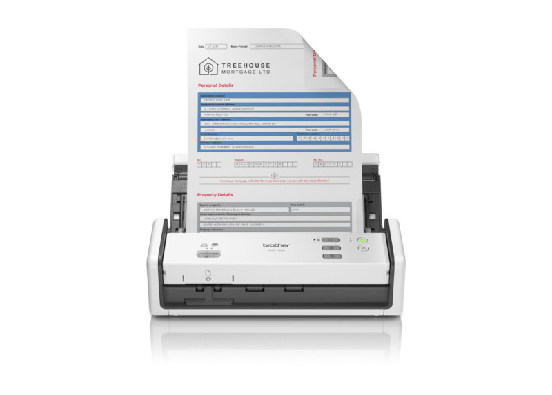 Brother ADS-1300 Documentscanner USB / draagbaar Brother ADS-1300 Documentscanner USB / draagbaar