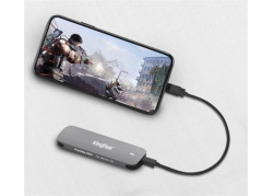 1TB Kingfast MPD-007 NVMe/Zwart/USB-C/1050/900