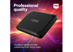 4TB Crucial X10 NVMe/Zwart/USB-C/2000/2000