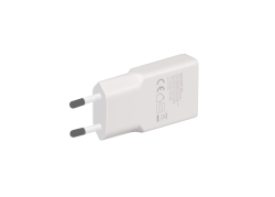 Lader 230V 1xUSB-C 20W+1xUSB-A 18W LogiLink Zwart