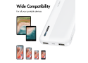 Power Bank 10000mAh LogiLink 1xUSB-C, 2x USB-A Wit