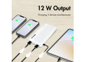 Power Bank 10000mAh LogiLink 1xUSB-C, 2x USB-A Wit
