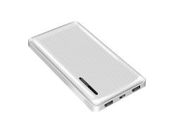 Power Bank 10000mAh LogiLink 1xUSB-C, 2x USB-A Wit