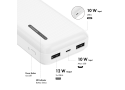 Power Bank 20000mAh LogiLink 2x USB-A Wit