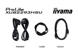 22" Iiyama ProLite XUB2293HSU-B7 FHD/DP/HDMI/4xUSB/IPS