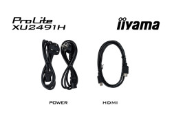 24" Iiyama ProLite XU2491H-B1 FHD/DP/HDMI/IPS
