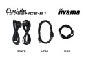 27" Iiyama ProLite T2755MSC-B1 FHD/DP/HDMI/Touch/IPS