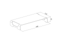 Monitorverhoging LogiLink <20kg - Aluminium - 400mm