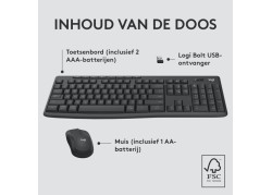 DT Logitech MK370 Graphite Wireless Retail