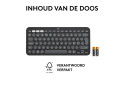 DT Logitech Pebble Keys 2 K380s Graphite Bluetooth