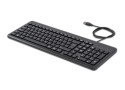 KB HP 150 Zwart bedraad Retail