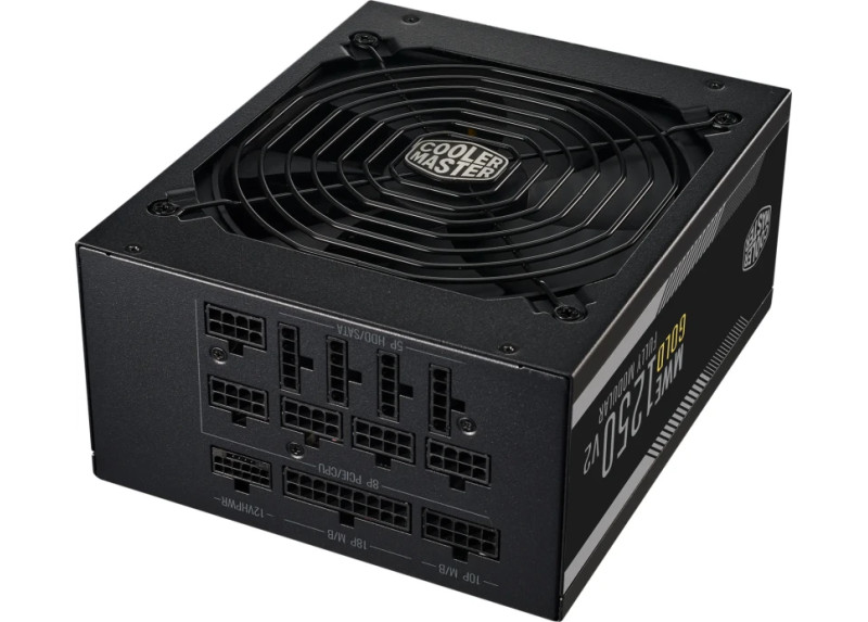 Cooler Master V GOLD V2 Full modular 1250W ATX3.1 Zwart