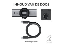Logitech WebCam MX Brio Graphite 4K