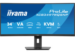 34" Iiyama ProLite XCB3497WQSNP-B1 Curved/WQHD/DP/2xHDMI