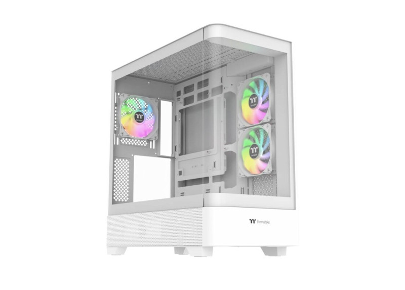 Thermaltake View 290 TG ARGB | Mid Tower Case | Snow (CA-1X8-00M6WN-00)