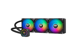 Thermaltake TH420 ARGB Sync | 420 mm AIO Liquid Cooler | Zwart