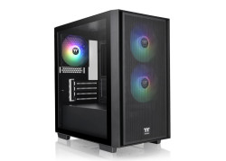 Thermaltake Versa H16 TG ARGB | Micro Tower Case | Zwart (CA-1Y8-00S1WN-02)