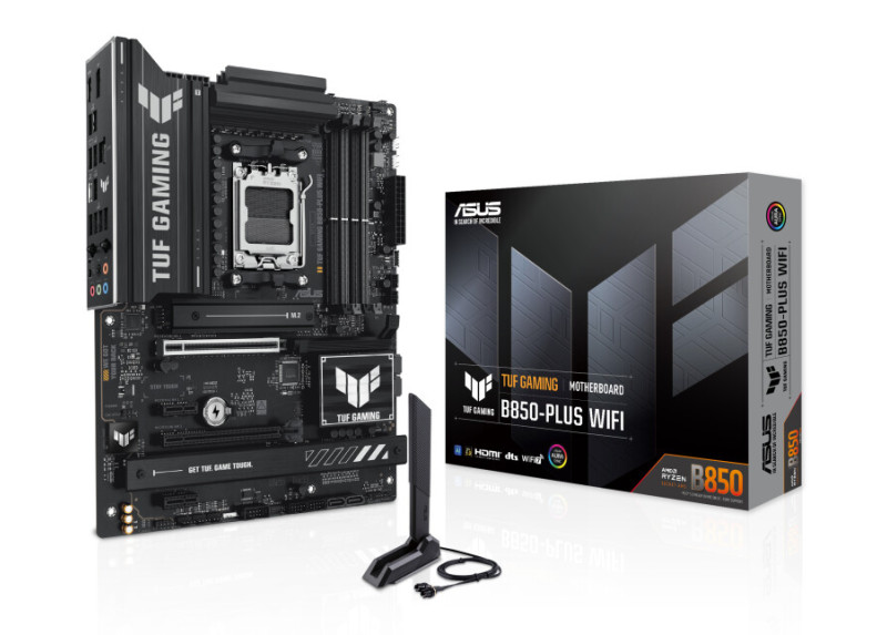 ASUS AM5 B850-PLUS TUF GAMING WIFI- DDR5/3xM.2/DP/HDMI