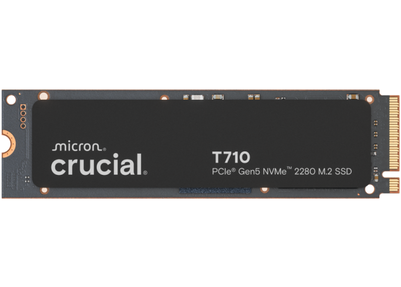 2TB M.2 PCIe 5.0 NVMe Crucial T710 14500/13800