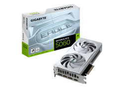 GIGABYTE GeForce RTX 5060 EAGLE OC ICE | 8GB GDDR7 | DLSS 4 | Videokaart | Nvidia GPU
