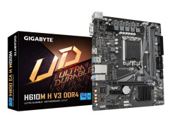 GIGABYTE H610M H V3 DDR4 | Socket LGA 1700 | Intel H610 Express | 2xDDR4 | Micro ATX | Moederbord