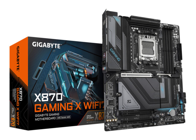 Gigabyte X870 GAMING X WIFI7 | Socket AM5 | AMD X870 | 4xDDR5 | ATX | Moederbord