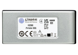4,0TB Kingston XS2000 Zilver-Zwart/USB-C/2000/2000