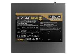Antec 750W GSK750 V2 EC 80+ Gold Full Modular ATX3.1