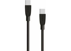 Mobiparts USB C naar USB C Kabel | 3A 60W | 2 Meter | Zwart