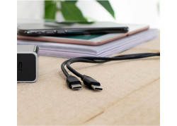 Mobiparts USB C naar USB C Kabel | 3A 60W | 2 Meter | Zwart