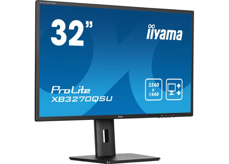iiyama ProLite XB3270QSU-B1 32&#039;&#039; | 2560x1440 QHD IPS | 100Hz | HDMI DisplayPort | 3ms | Monitor