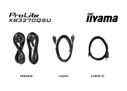 iiyama ProLite XB3270QSU-B1 32&#039;&#039; | 2560x1440 QHD IPS | 100Hz | HDMI DisplayPort | 3ms | Monitor