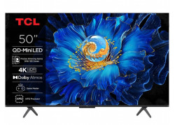 TCL 50C61KS | 50" 4K Ultra HD QD-MiniLED Smart TV | 120Hz | Google TV + Wifi | Dolby Vision | HDMI 2.1 (2025)
